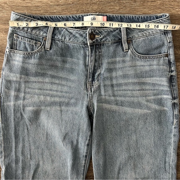 Cabi Women’s 8 Ashbury Wide Leg Jeans Blue Denim 6491R Baggy Soft Stretch Pants - Picture 9 of 11